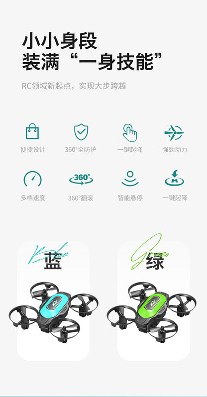 Cross-Border XD2Mini Drone, Shockproof and Impact Resistant2.4G Four-Axis Aircraft360°Rotating and Rolling Remote Control Toy