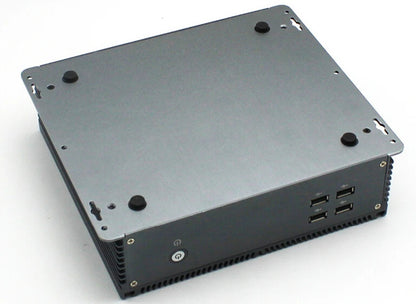 Embedded Computer IPC Fanless Mini Industrial BOX PC For Intel J1900 CPU 6*COM \ LPT \ 2* Giga LAN \ VGA \ 2G RAM \ Barebone 12V