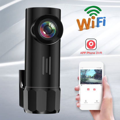 WIFI Direct Connection Lipstick Camera Recorder Starlight Night Vision140Wide Angle1080P High-definition Dash Cam