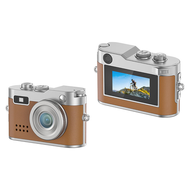 Cross-Border HD Children's Camera with Screen Pocket Photo Video Recorder Portable Children's Retro Mini Camera