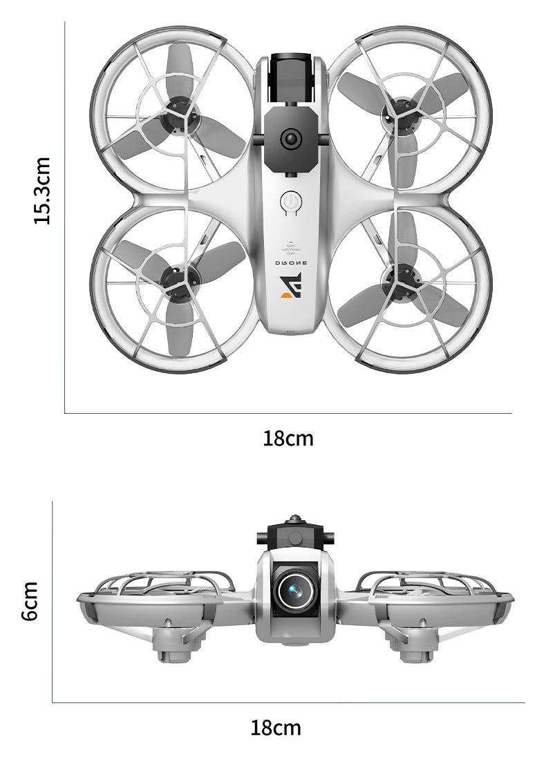 Cross-Border Z4Drone Large Screen Aerial Photography Brushless Quadcopter Obstacle Avoidance Anti-Collision Flying Machine Toy Remote Control Airplane