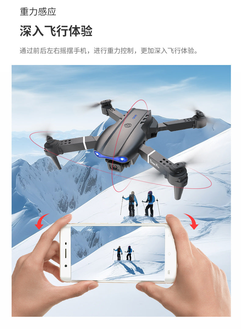 E99pro Foldable Drone HD Dual Camera Aerial Photography Altitude Hold Quadcopter E88PRO Remote control aircraft K3