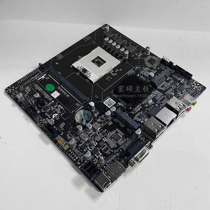 ITX Industrial Control Motherboard HM65Single memory slot DDR3Mini Board PGA988Two Or Three Generations CPU All-in-One Motherboard