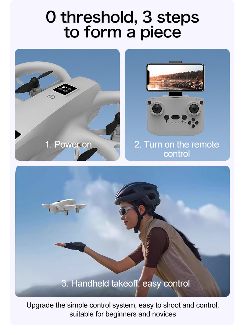 Cross-Border T3Drone Aerial Photography HD Remote Control Aircraft Dual Camera Lighting mini Fixed Height Aerial Photography Drone RC Model