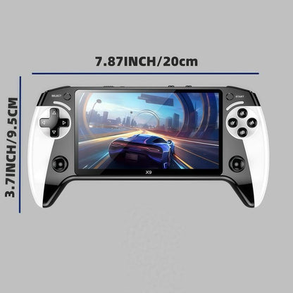 X9 Handheld Game Console, Rechargeable Portable Game Console with Built-in 10 Emulator Games, Handheld Wireless Gaming Console for Home & Travel, Protective #TikTokShopBlackFriday
