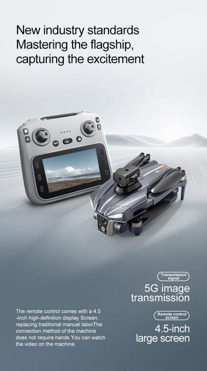 Cross-Border K18 MAX Drone with screen control brushless motor for high-definition aerial photography GPS Intelligent Positioning Remote Control Drone