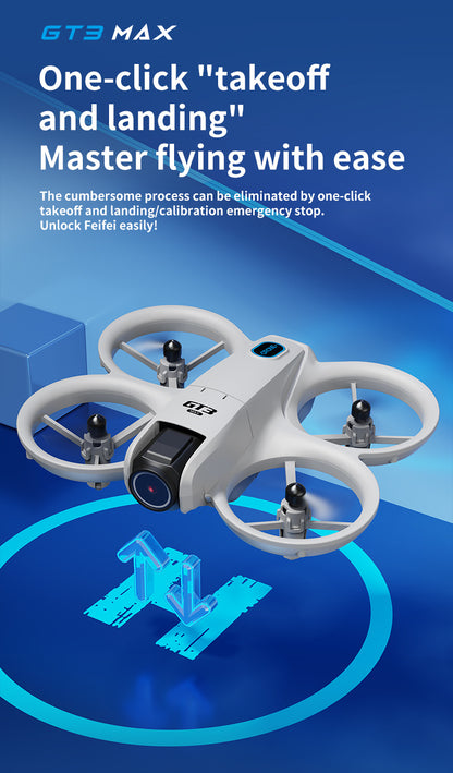 Cross-Border GT3Drone Remote Control with Screen Optical Flow Positioning Electric Lens Quadcopter Remote Control Aircraft Toy