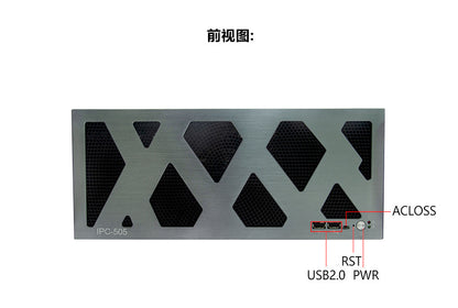 IPC-505Z Rack-Mount 4U Industrial Computer Dual Network Dual Serial Port Industrial PC 6/7/8/9 Gen Server Host