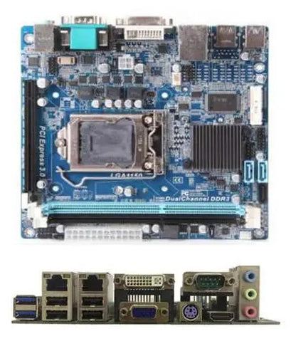 H81 B85  Mini-ITX Motherboard New Original Mainboard For 4th Intel Core i3 i5 i7 CPU Embedded Haswell with 6*COM 2*LAN LVDS DVI