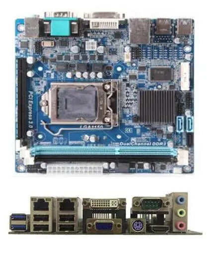H81 B85  Mini-ITX Motherboard New Original Mainboard For 4th Intel Core i3 i5 i7 CPU Embedded Haswell with 6*COM 2*LAN LVDS DVI