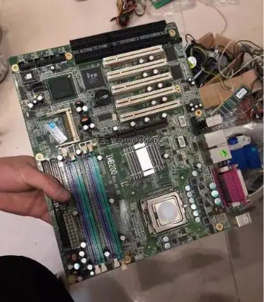 IMB200 REV:A1-RC 100%OK Original Embedded IPC Mainboard ATX Industrial Motherboard 5*PCI 4*COM 2*ISA 2*LAN with RAM LGA775 CPU