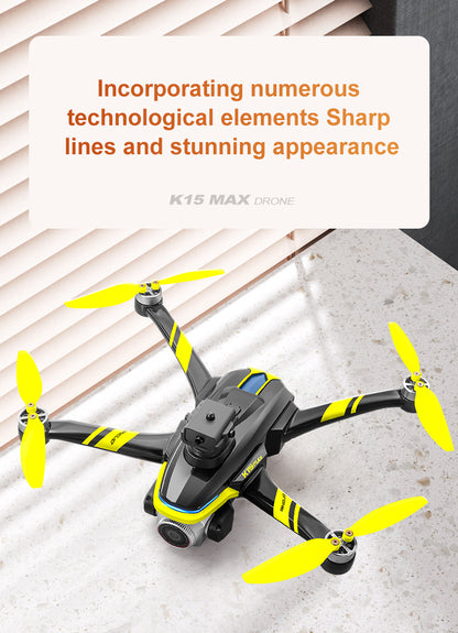 Cross-Border K15Drone remote control with screen brushless long battery life remote aircraft with obstacle avoidance High-Definition Aerial Drone