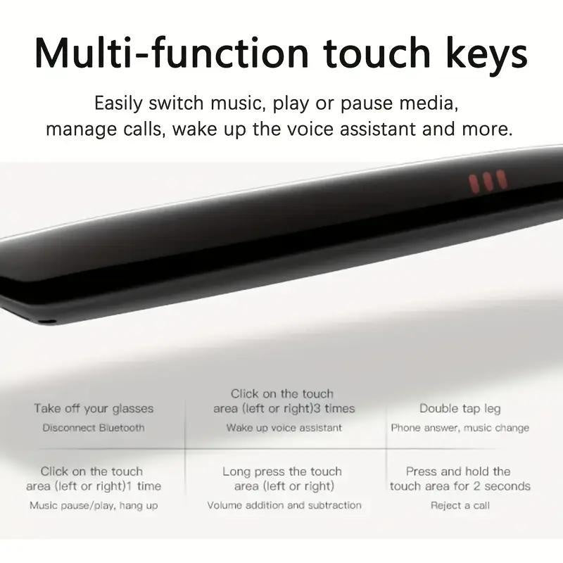 AI Interpretation Smart Glasses,160 Languages, Chat GPT,Audio Glasses for Men And Women,Microphone And Speaker, HD Voice Calls And HIFI Music Quality,Hands-Free Calling,Color Changing Lens, Suitable for  Riding,Driving,Travel,Black Friday & Cyber Monday