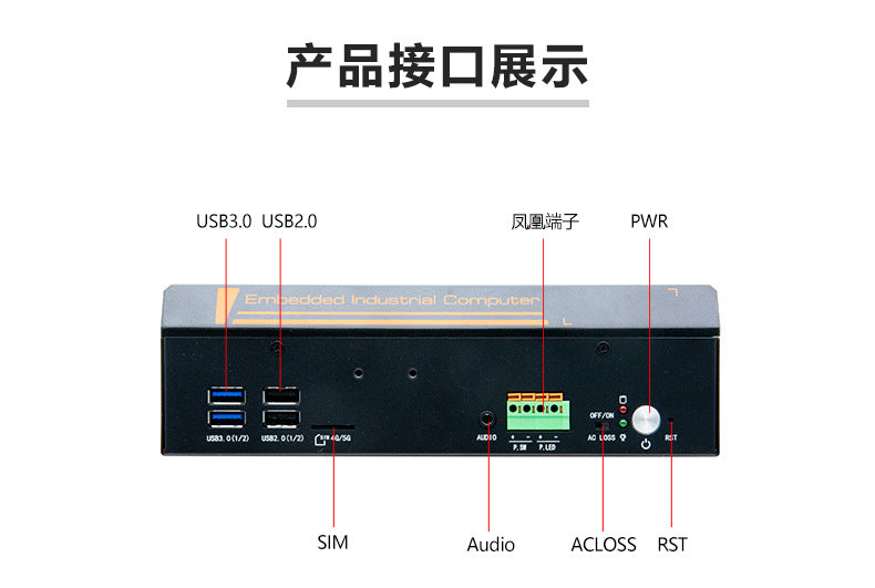 Industrial Control G3250S-C6 Mini Industrial Computer Dual Network 6 Serial Ports XP Embedded Micro Industrial PC Host