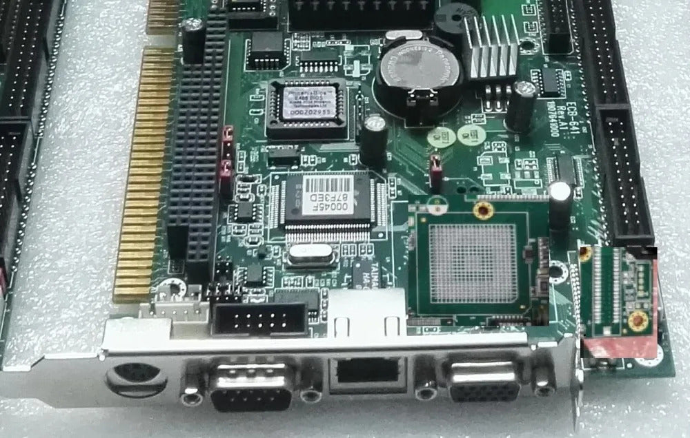 ECB-641 REV: A1 Original IPC Board ECB 641 ISA Slot Industrial Motherboard Half-Size CPU Card PICMG10 Onboard RAM CF No-LVDS