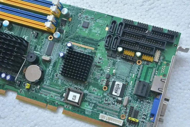 PCE-5120VG REV.A2 100%OK IPC Board  PCE-5120 Full-size CPU Card ISA Industrial Embedded Mainboard PICMG1.0 With CPU RAM No-FAN