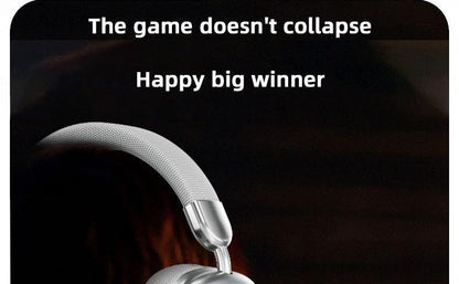 YANUQIA Wireless Headphones, Over-ear Headphones, Hi-Fi Stereo , Suitable for Travel, Work, Sports and Games, Built-in Microphone, Large Battery For Long-Lasting, Suitable For IPhone, Laptop, IOS/Android Bluetooth Headphones