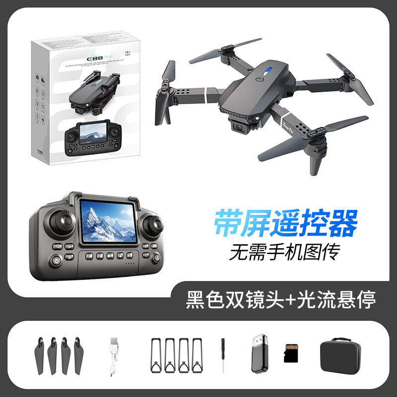 E99pro Foldable Drone HD Dual Camera Aerial Photography Altitude Hold Quadcopter E88PRO Remote control aircraft K3