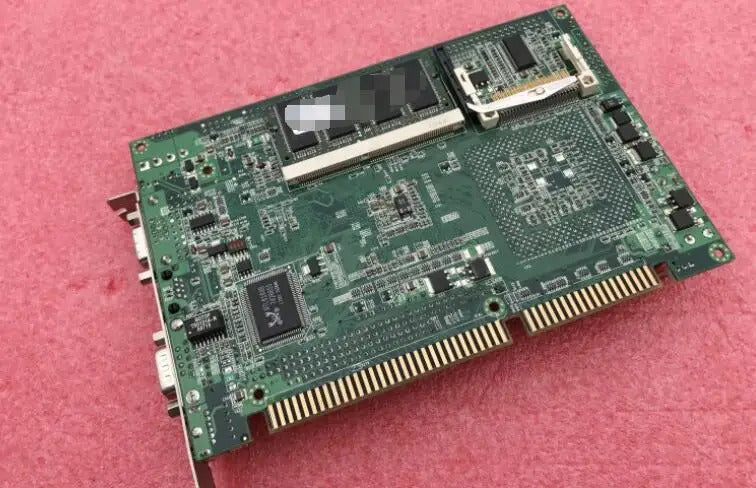 HS-862 100% OK Original Embedded IPC Mainboard ISA Bus Industrial motherboard Half-Size CPU Card PICMG1.0 SBC with CPU RAM
