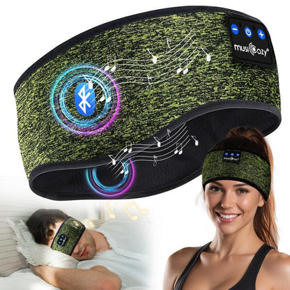 3D Bluetooth Sleep Mask with Headphones, Wireless Music Sleep Headband Eye Mask for Side Sleepers,Sleeping Comfortable Black-3D