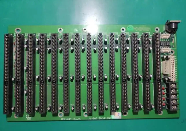 PCA-6114-0B1 REV.B1 PCA-6114-0B2 REV.B2 IPC-6114  IPC Industrial Backplane Board PCA-6114-0B1 REV.B1 PICMG 1.0 BUS 14 ISA Slot