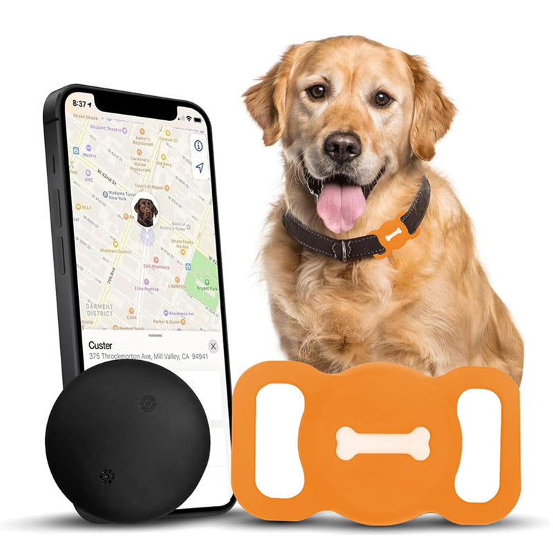 Cross-border Pet Tracker Applicable Apple Find My Designed iOS Anti-lost Device Waterproof Bone Protective Case