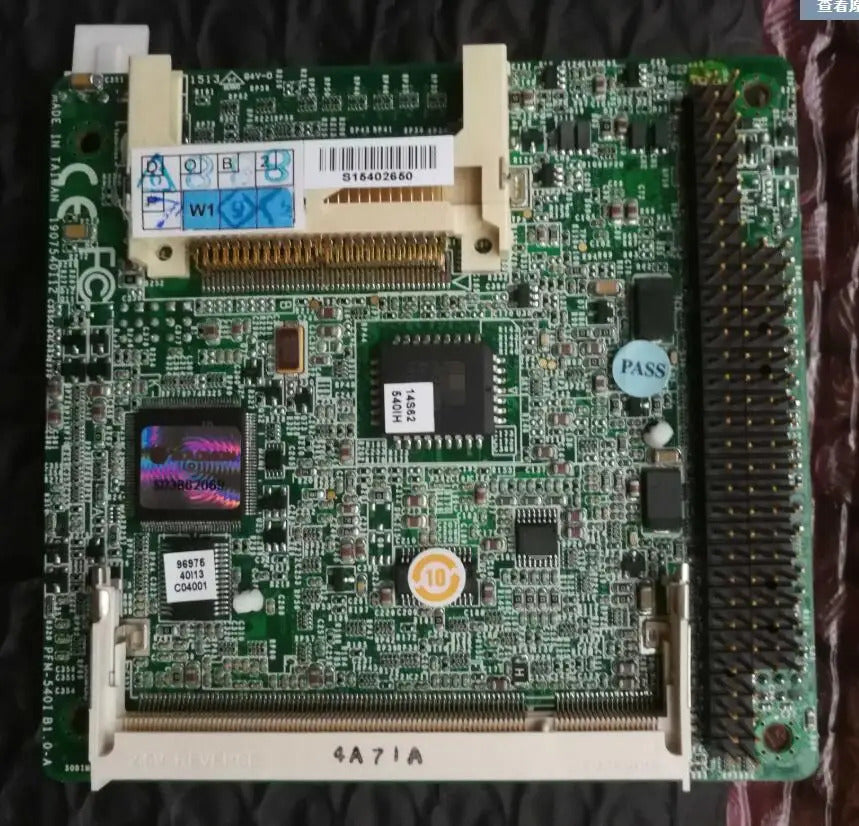 PFM-540I B1.0 Nice Original Fanless Embedded IPC CPU Board PC/104 Embedded Industrial Motherboard PC104 with  LX800 RAM 4*COM