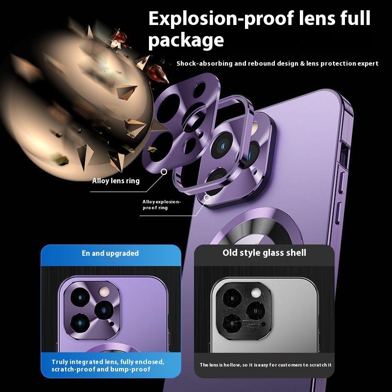 Ip16 Phone Case Privacy Protection  Exposed Label All-Inclusive 15/14/13/12