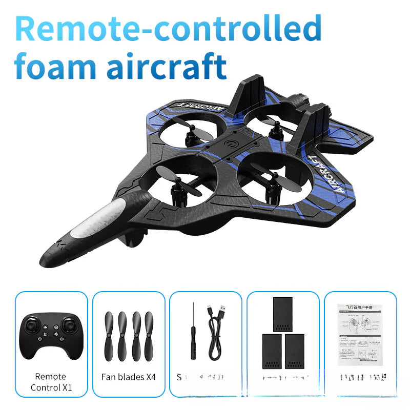 Cross-border G1 Stunt Aircraft Fighter Glider Foam Aircraft Drone Small Model Aircraft Toy for Elementary School Students and Boys