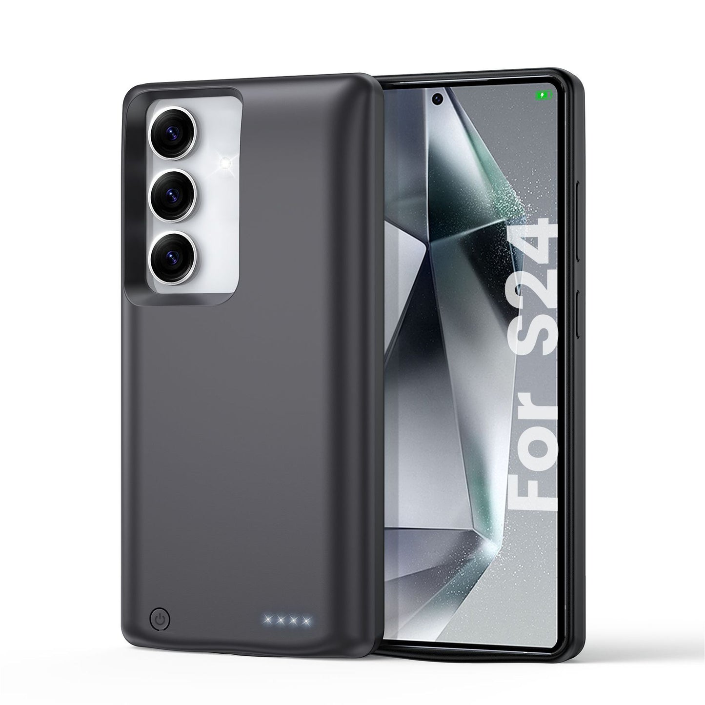 Applicable to Samsung S25/24/S23/S22ultra Back Clip Battery Power Bank Soft Gel Cross-Border Amazon Sale