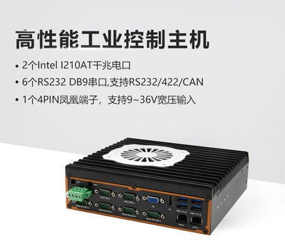 Industrial Control G3250S-C6 Mini Industrial Computer Dual Network 6 Serial Ports XP Embedded Micro Industrial PC Host