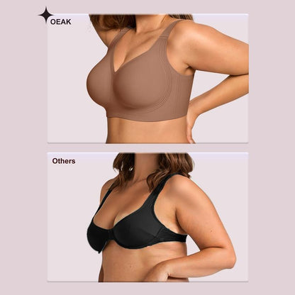 Women Wirefree Bras for Women Full Coverage No Underwire Everyday Bras Comfortable Wireless Padded Bras