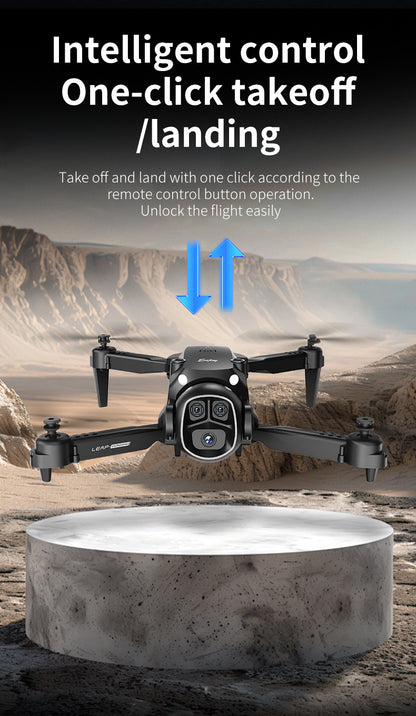 Cross-border Drone E4Foldable HD Aerial Photography Quadcopter VR Glasses Image Transmission Remote Control Airplane drone