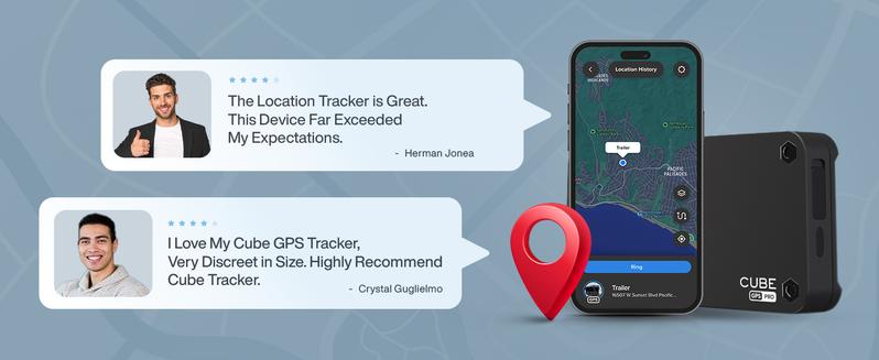 Cube Magnetic Pro GPS Tracker for Vehicles / Car, 1 Year Battery, Real Time Location, Geo Fence, Route History and Speed Monitor