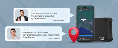 Cube Magnetic Pro GPS Tracker for Vehicles / Car, 1 Year Battery, Real Time Location, Geo Fence, Route History and Speed Monitor