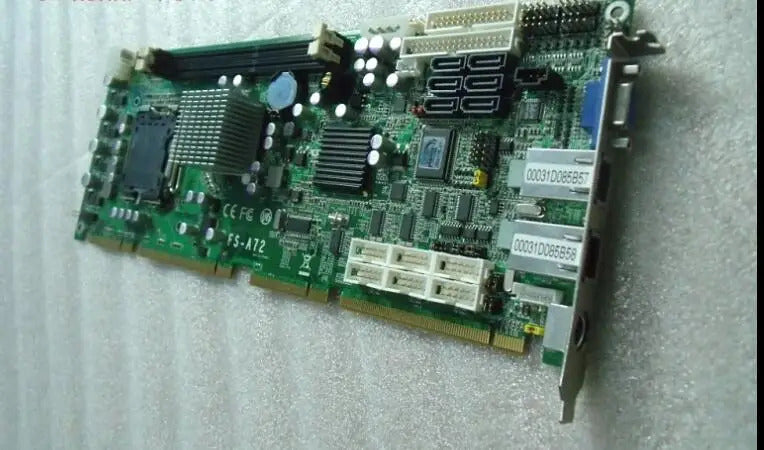 FS-A72 100% OK Board Original Embedded IPC Full-size CPU Card ISA Industrial Mainboard PICMG 1.3 PCIE PCI Bus with CPU RAM 2*LAN
