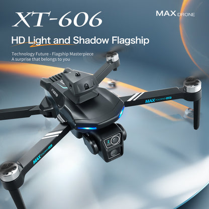 Cross-Border XT606Drone Aerial Photography HD Long Endurance Optical Flow Obstacle Avoidance Dual Lens Remote Control Aircraft Toy drone