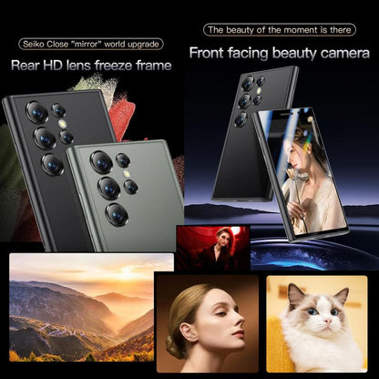 3 Inch Ultra-thin Smart Phone, Android 9.0 2GB RAM 16GB ROM Unlocked Smartphone with 5MP Camera, GPS Bluetooth-compatible 4 Core Smart Cellphone with Phone Case, Cell Phone Gifts for Mom, Android Phone