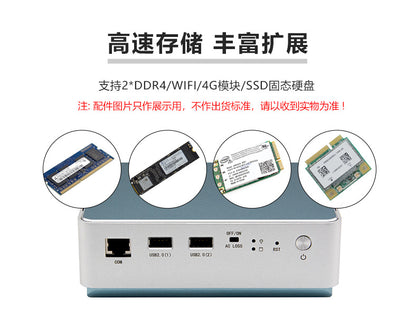 Industrial Control Dual Network J6426 Industrial Computer Small Host N6211 Dual HDMI Thin Client NUC Mini Host