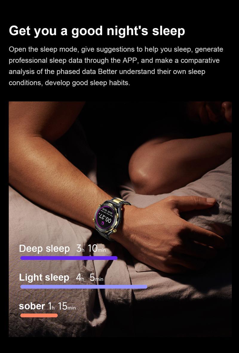 2025 NEW Extraordinary Master Smart Watch Men AMOLEDHD Screen GPS Bluetooth Call for lP68 Waterproof Watches Blood Sugar Wearable Monitor