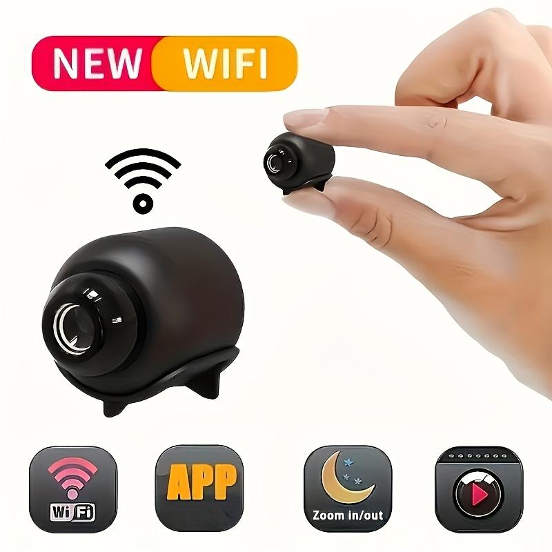 HD WiFi Mini Security Camera - Indoor/Outdoor Remote Viewing, Wireless Home Monitor with USB Power indoor security camera
