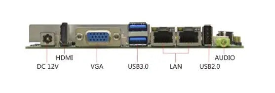 Celeron 5205U CPU Brand 3.5 Size IPC Embedded Mainboard SBC 3.5-inch Industrial Motherboard Onboard 6*COM 2*LAN