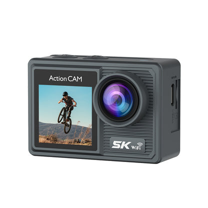 Cross-Border5k Sports Camera Anti-Shake Waterproof HD Wireless Shooting Outdoor Sports Recorder Cycling Camera