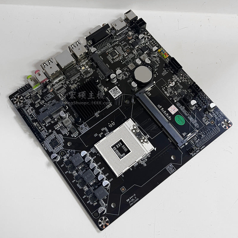 ITX Industrial Control Motherboard HM65Single memory slot DDR3Mini Board PGA988Two Or Three Generations CPU All-in-One Motherboard