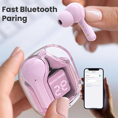 In-ear Bluetooth Headphones for Sports, Compact and Portable Wireless Headset with Nodelay, High-quality Audio - Earphones Electronic Earbuds