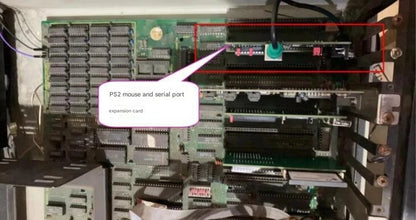 ISA To PS/2 Mouse COM ISA bus expansion card Serial port  card PS2 mouse interface Optical mouse DOS interface 8-bit bus