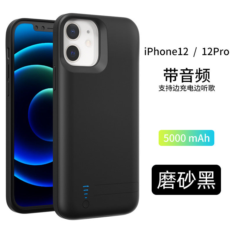 Cross-Border Apple16/15/14Back Clip Power Bank iPhone13/12/11/X Phone Case Power Bank