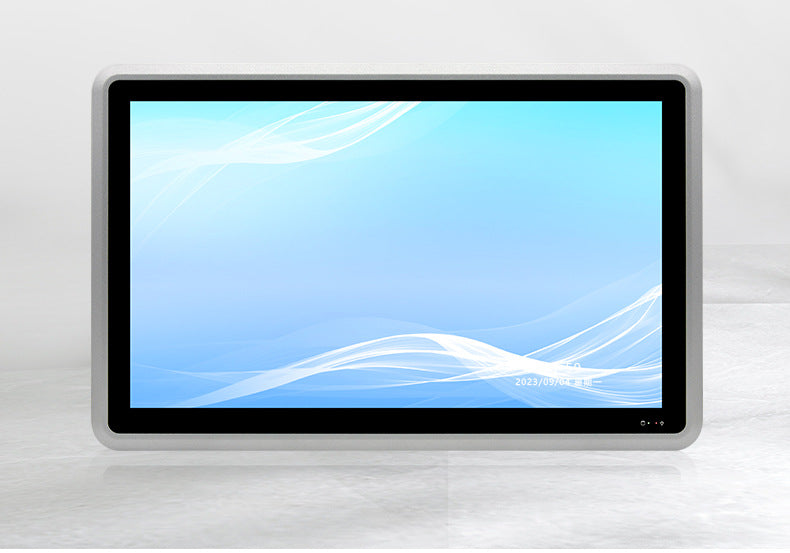 Industrial Control 23.8inch Industrial Computer All-in-One Capacitive Touch Screen 5-Port POE 4-Serial Embedded Industrial Panel