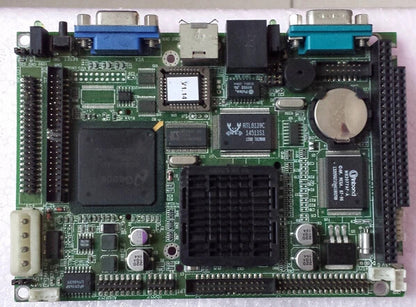 PCM-5820 REV.B2 100% OK Original 3.5 Motherboard PCM 5820 IPC Industrial Mainboard PC/104 ISA SBC Fanless NS Geode with CPU RAM