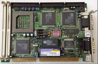 SSC-5x86HVGA REV:1.8 100% OK Original IPC ISA Bus Industrial Motherboard Half-Size CPU Card PICMG1.0 Mainboard With CPU RAM